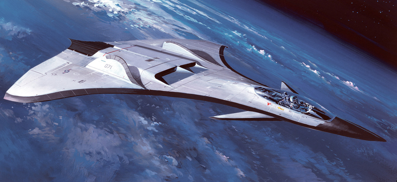 Illustration for article titled The Hungarian-Born Painter Who Immortalized America's Space Program